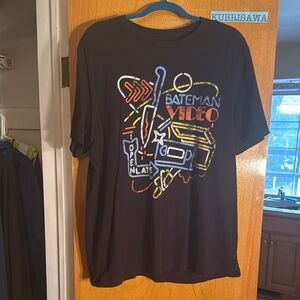 American Psycho Bateman Video Fright-Rags 2XL T-Shirt